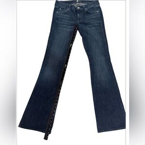 7 for All Mankind size 27 low-rise flare  Women's 90s style Jeans